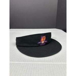 VTG  Black Phoenix Suns Team NBA Visor Sports Basketball 25th Year